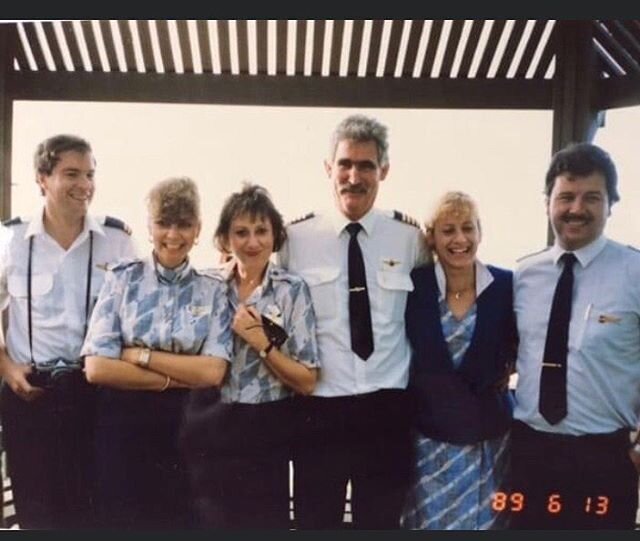 Love this memory that was recently shared on the TAA Becoming Australian Airlines but always TN FB page.
My father in-law Max in transit on Cocos Island. 
Who would have thought flying with him on several flights he would end up being my father in-la