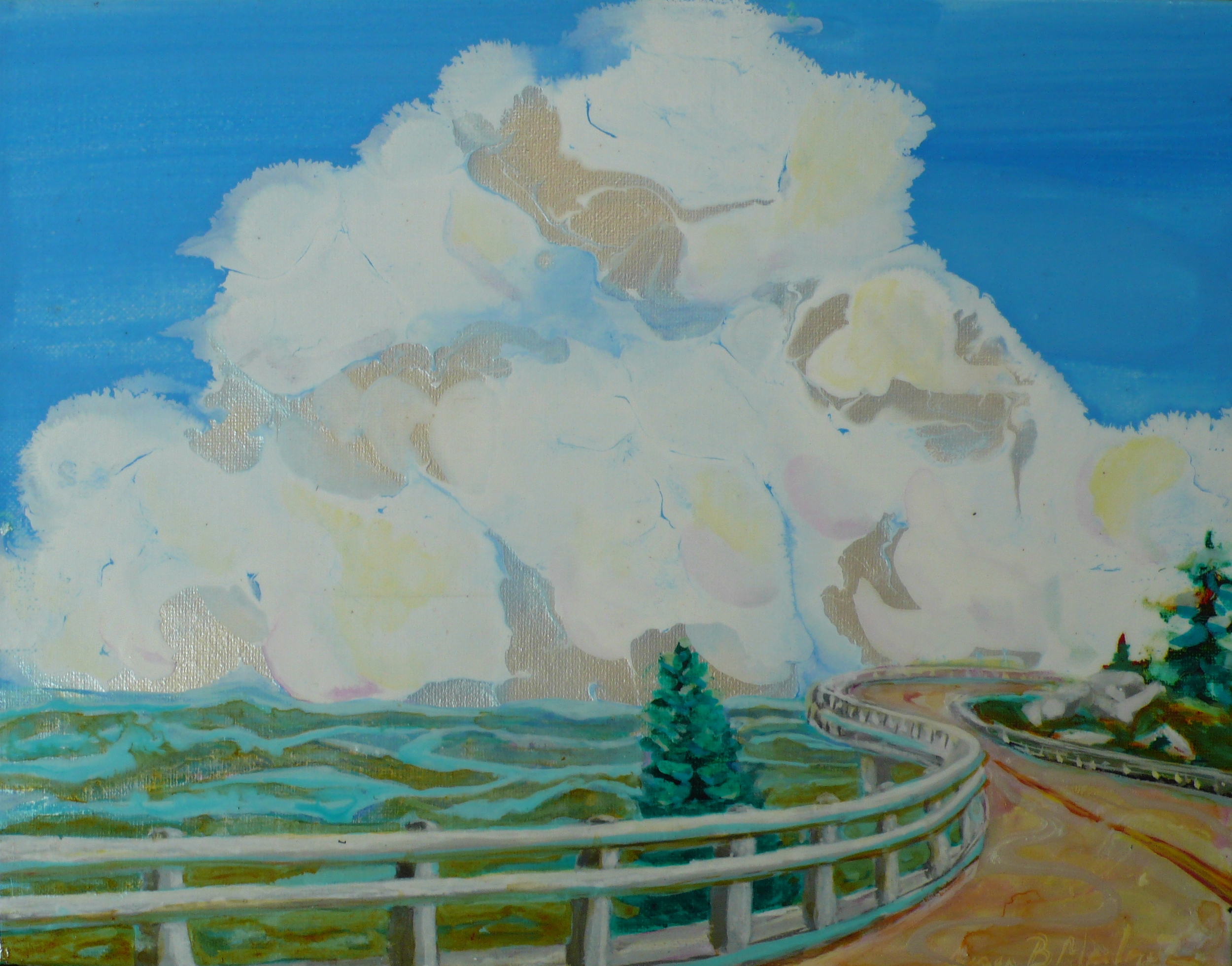 Cloud Study with Viaduct