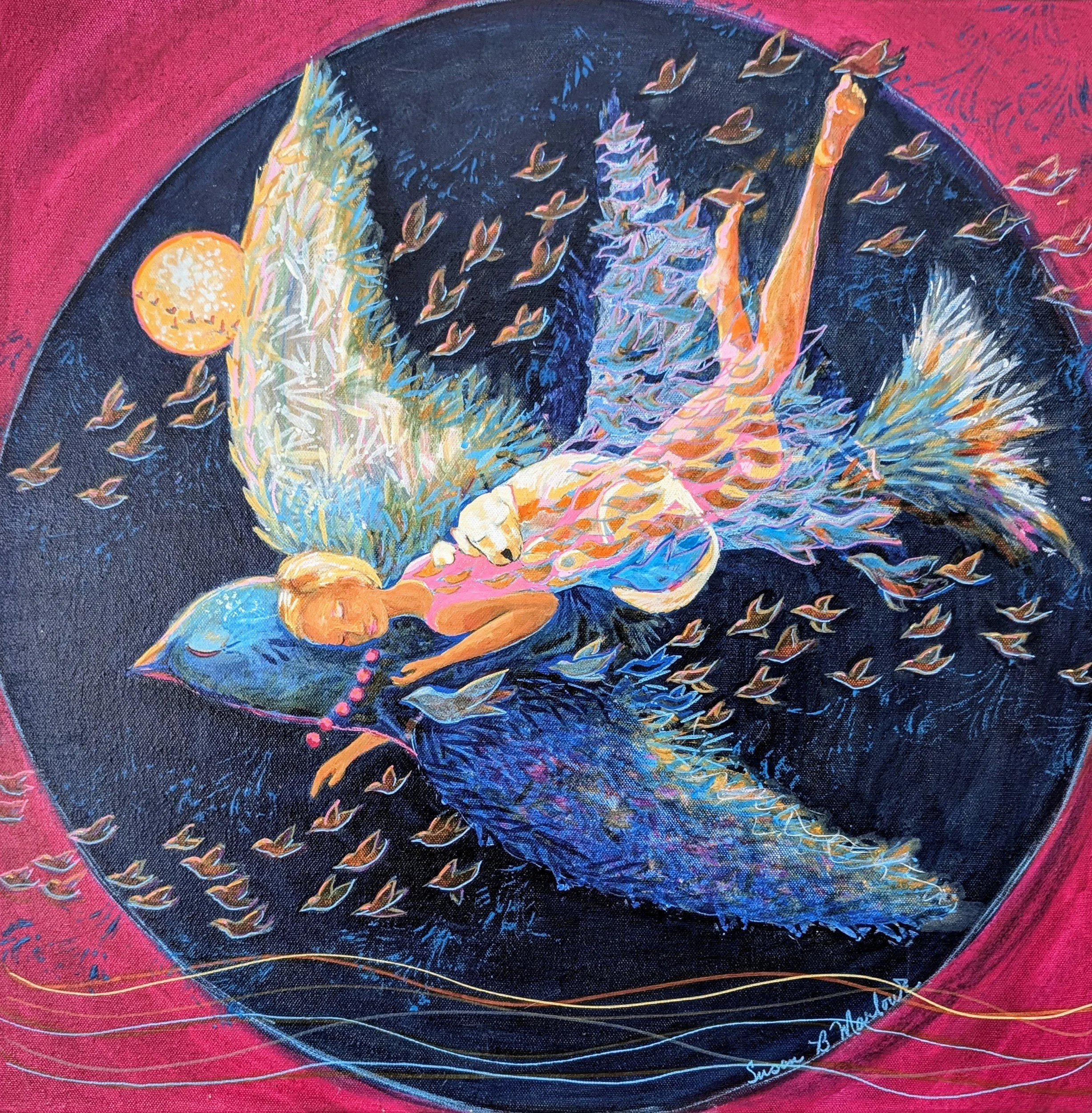 River of Birds Migration