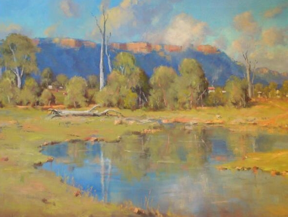 Capertee Reflections. Capertee. NSW.