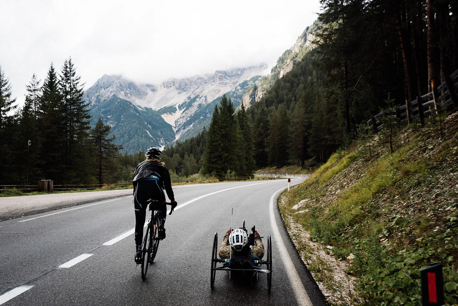 Can you ride across the Alps, from Munich to Venice, in four days?