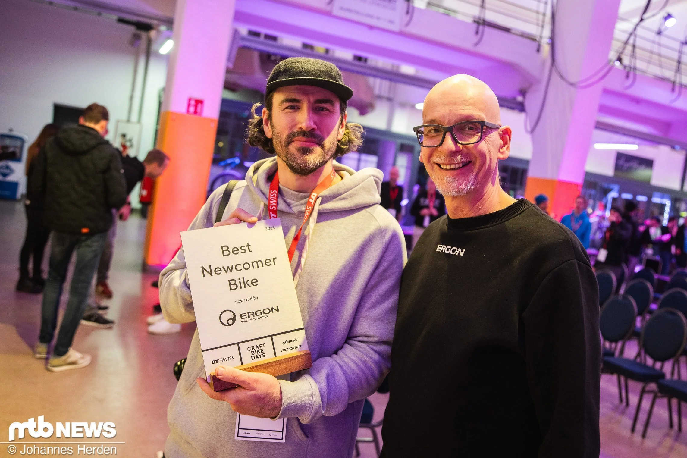 Quirk wins Best Newcomer Award at DT Swiss Craft Bike Days 2023