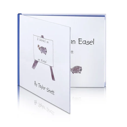 A Weasel on an Easel