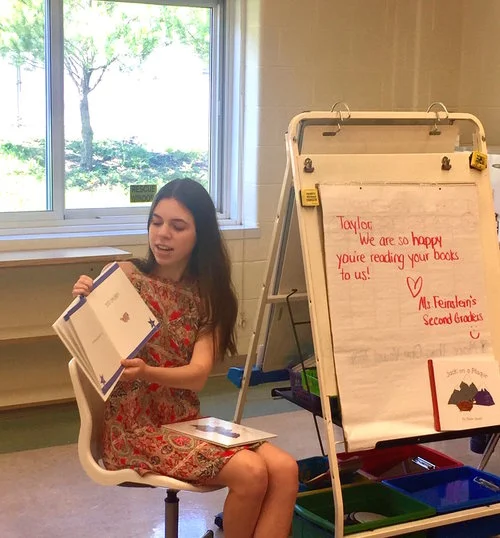 My Visit to Ms. Feinstein's Class