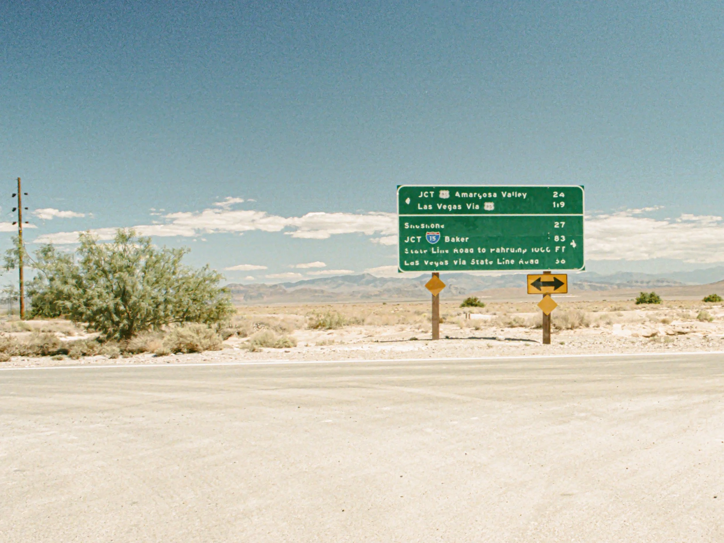 outside Shoshone, California