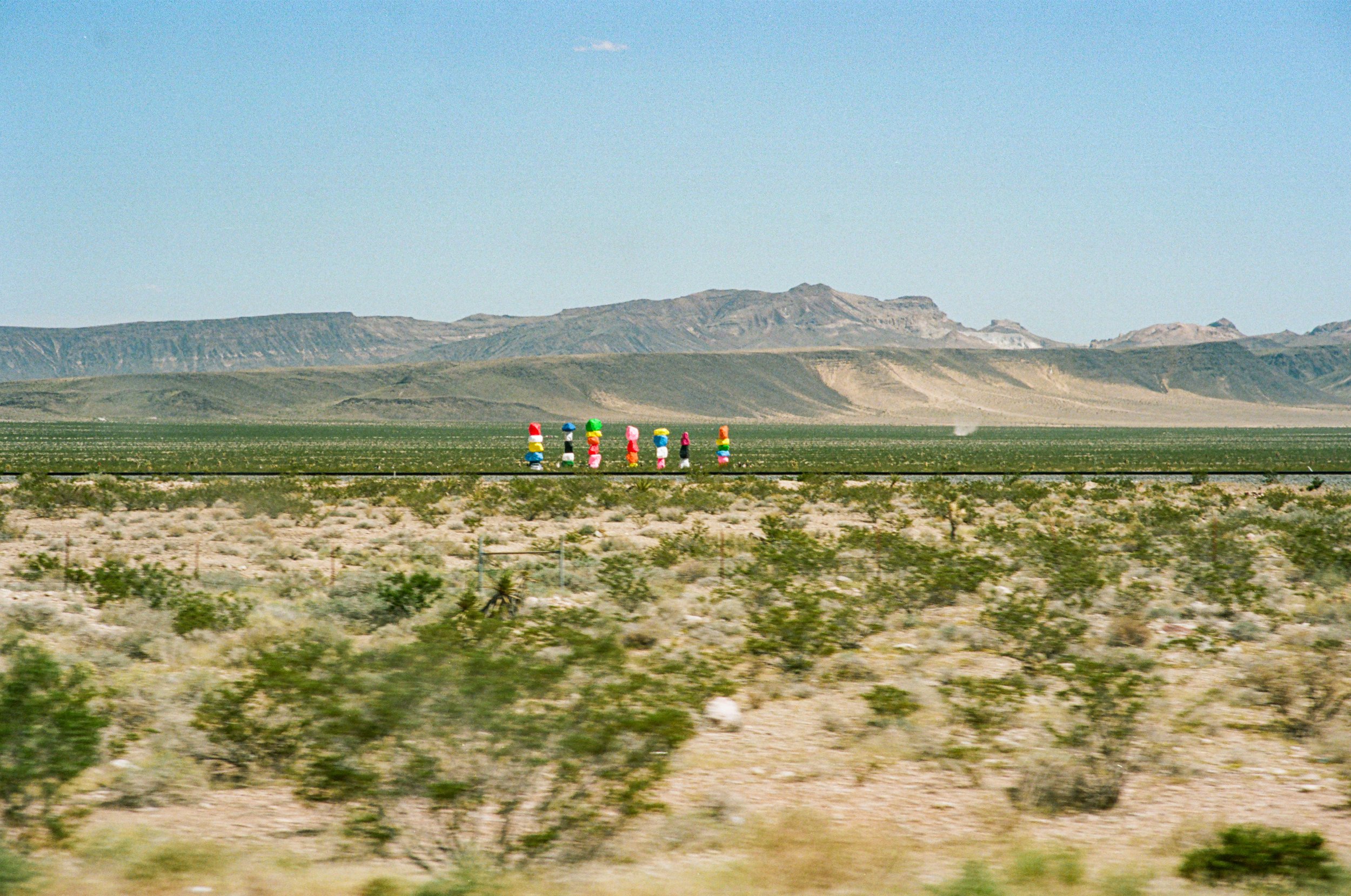 Seven Magic Mountains, Ivanpah Valley