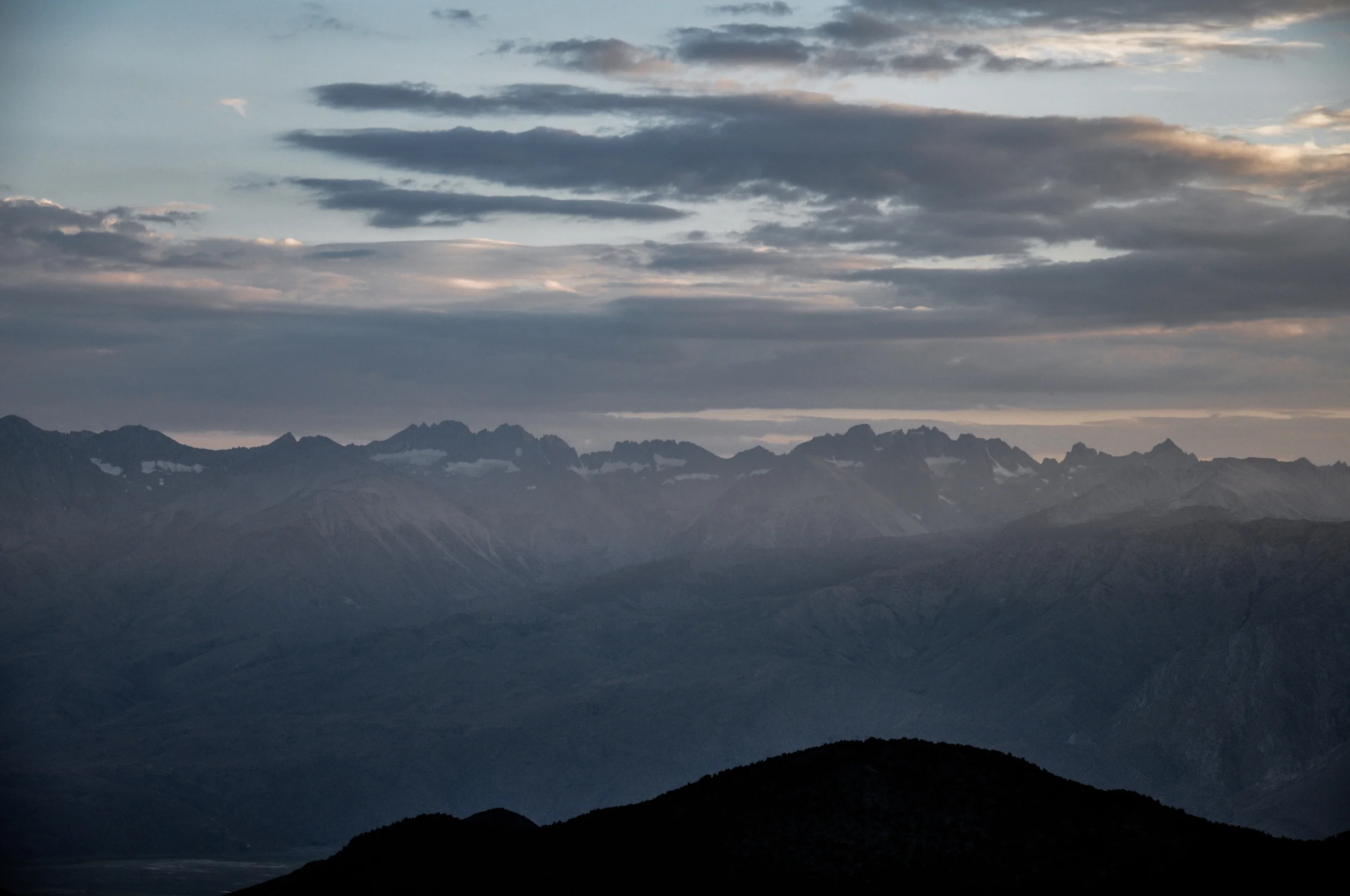 Sierra Nevada at dusk
