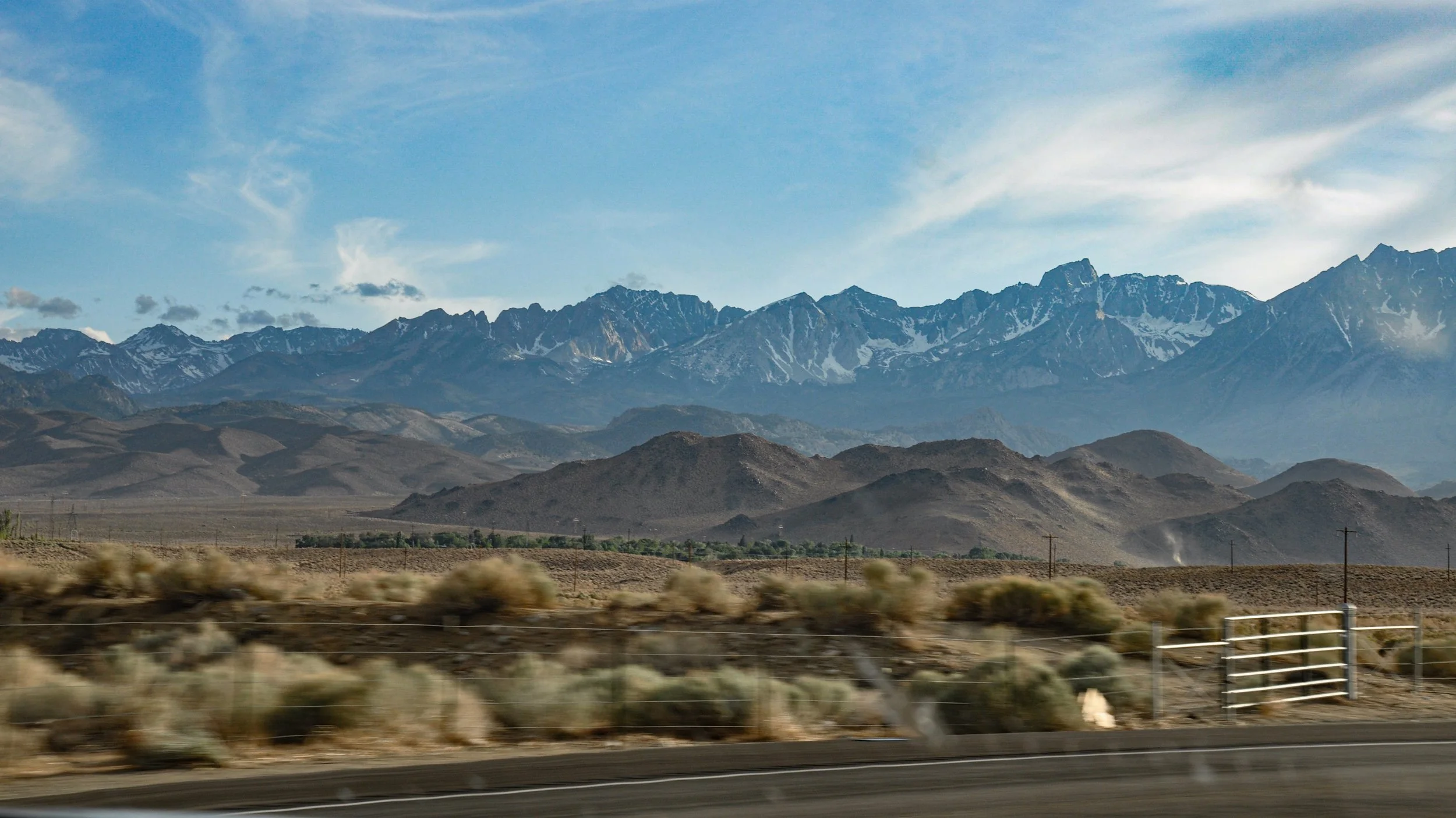 eastern Sierras from 395