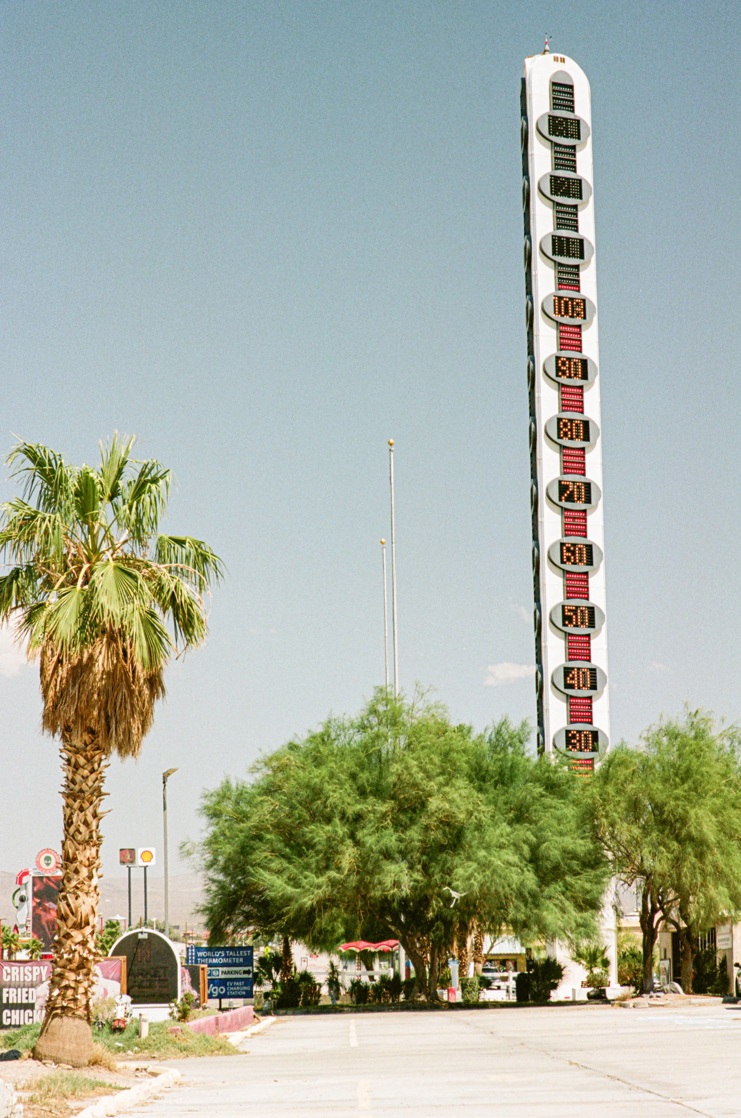 World's Tallest Thermometer, Baker, California