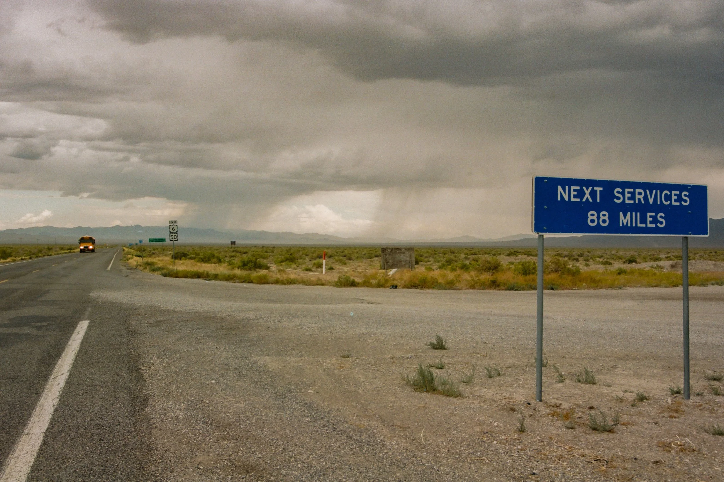 somewhere near Baker, Nevada