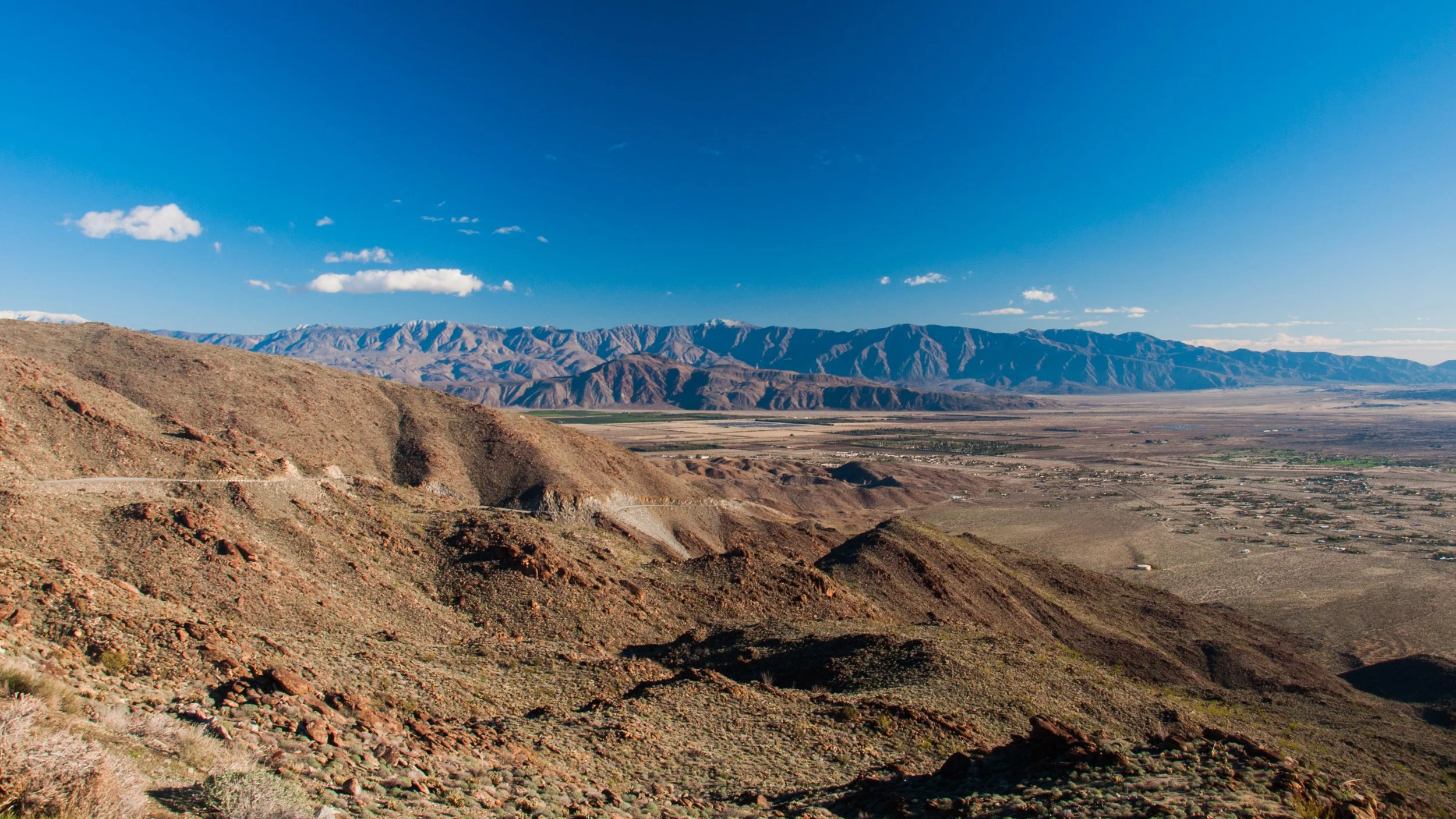 Owens Valley from high in the eastern Sierras