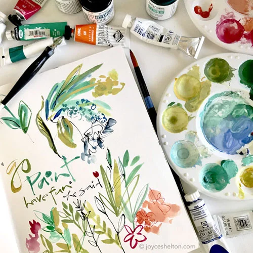 ©Joyceshelton.com • Daily Sketchbook • September 16, 2018