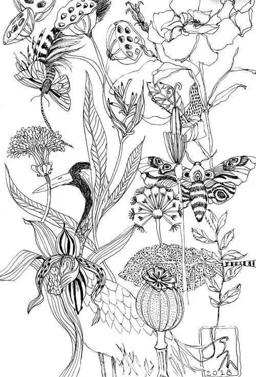 ©Joyceshelton.com • Daily Sketchbook • September 17