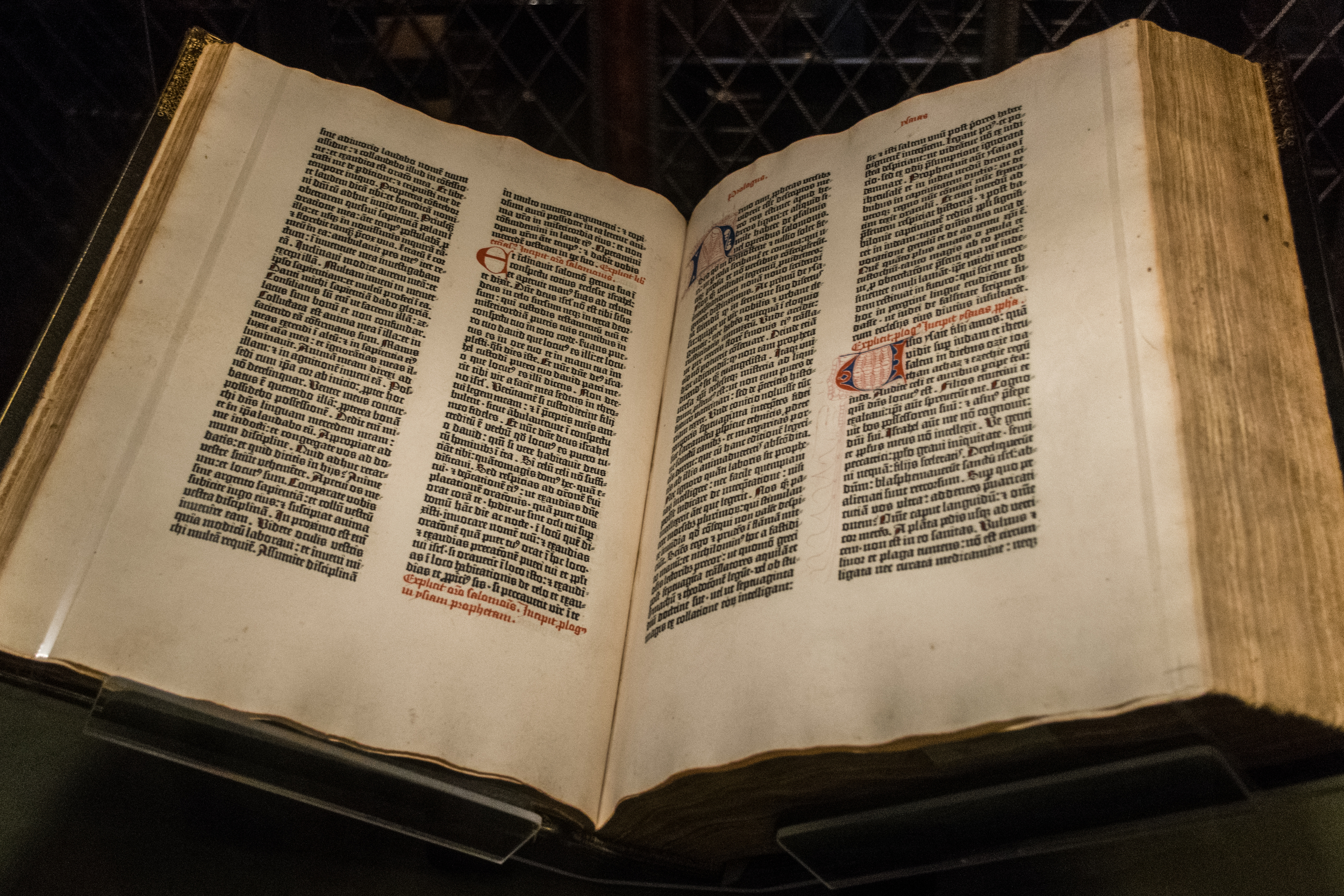 A Gutenberg Bible!!