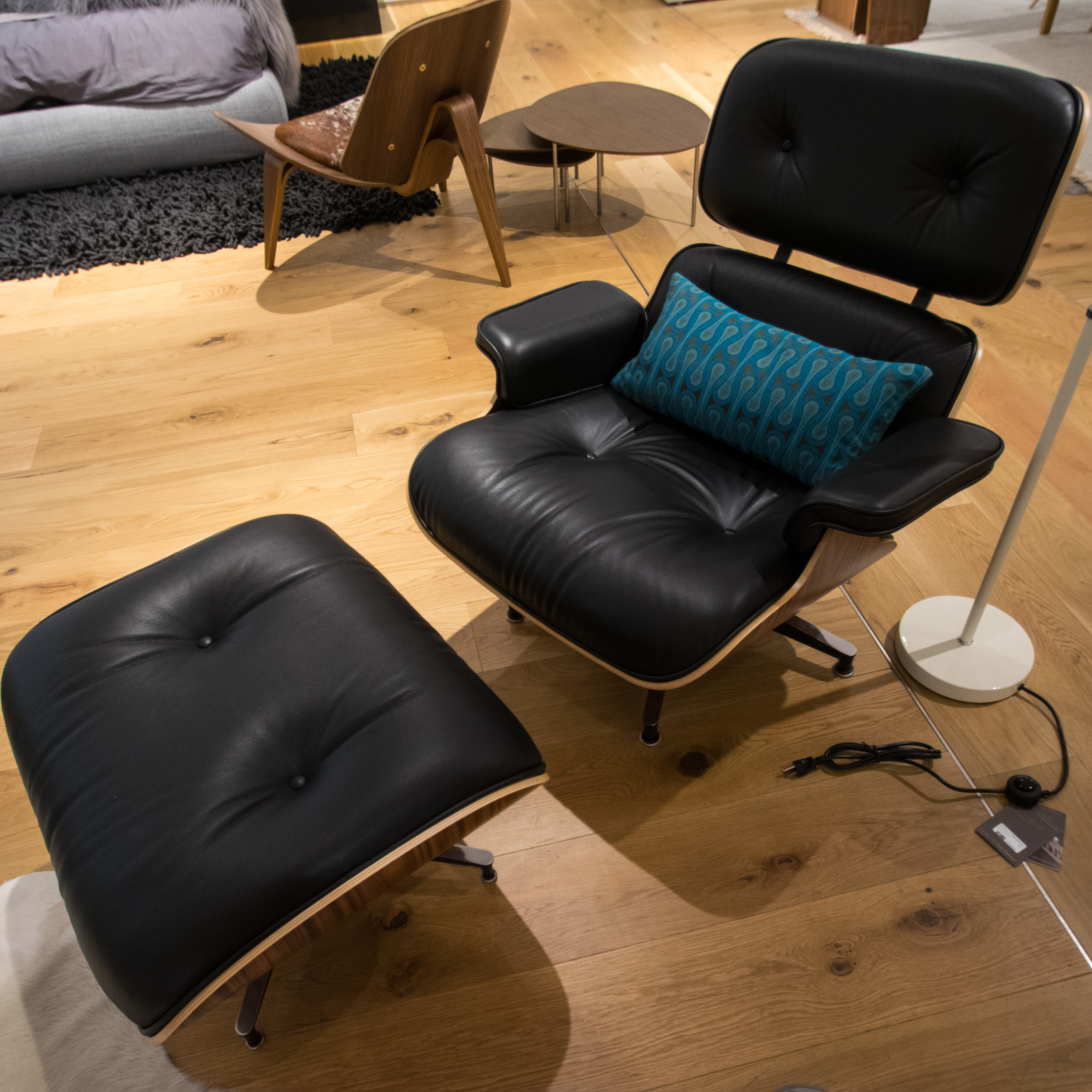DWR Eames Lounge Chair and Ottoman