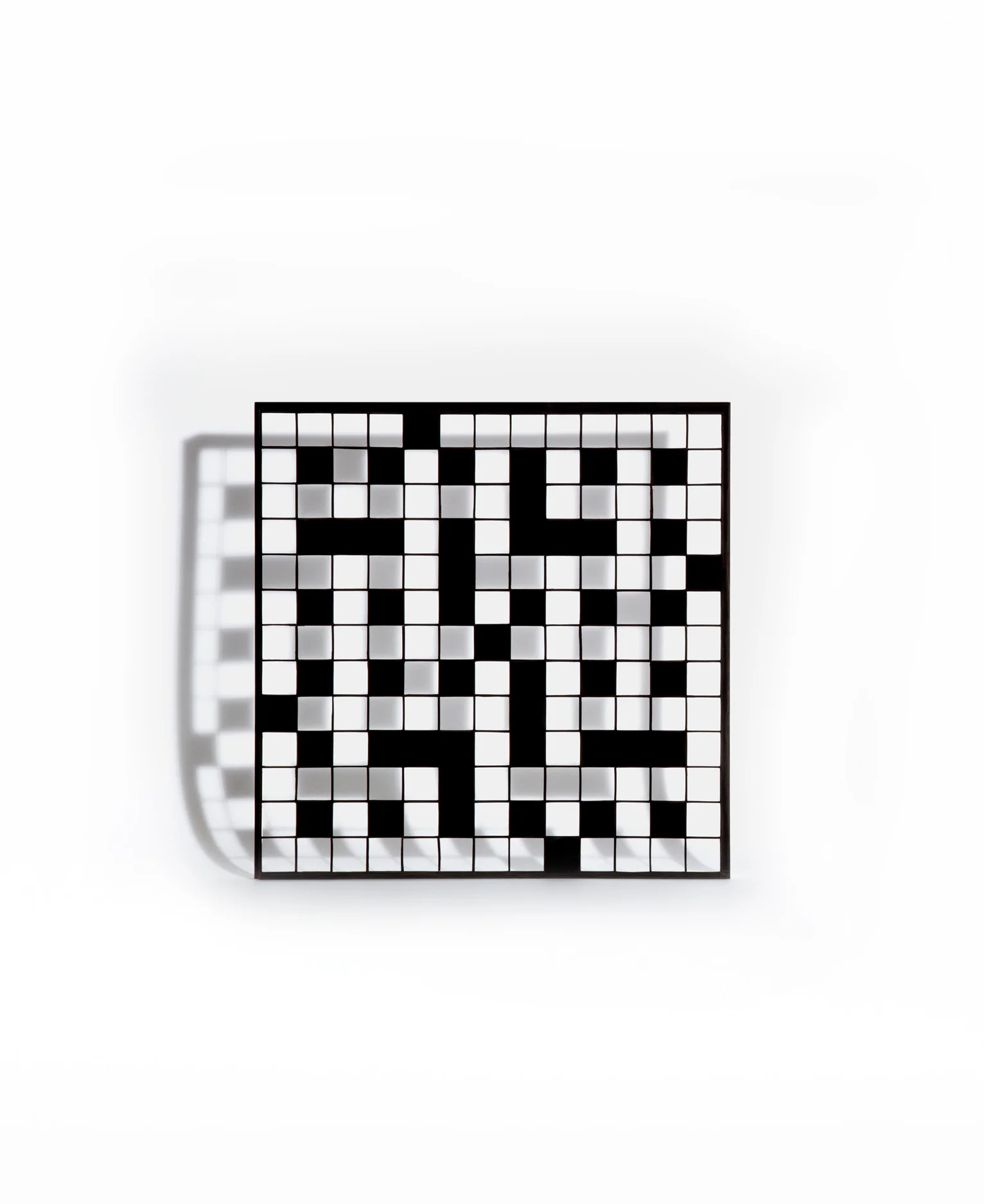 Crossword #3 (for my Father), 2017