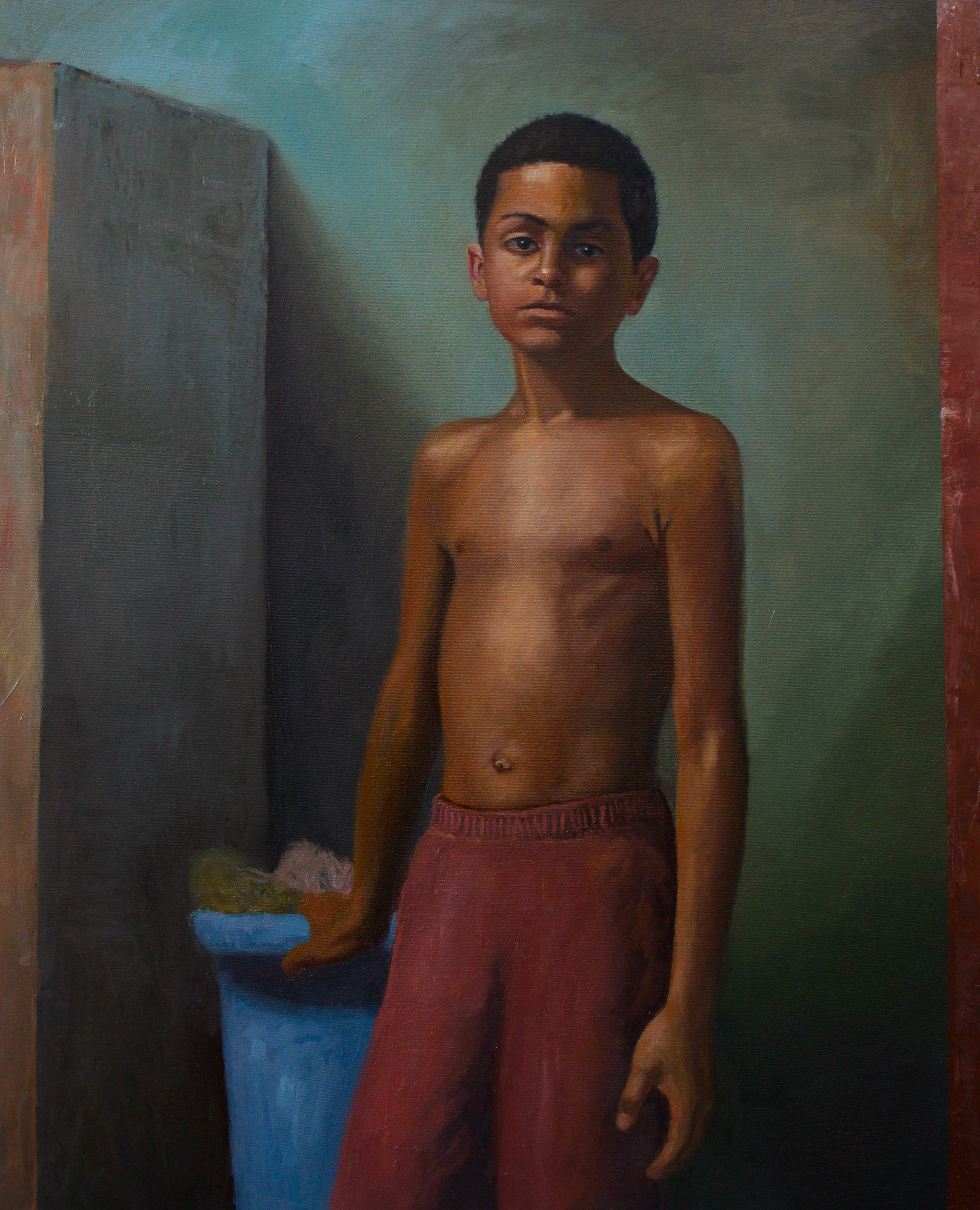 A Portrait of A Young Dominican Boy