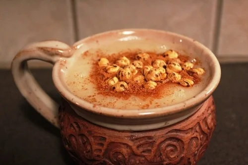 Boza in a mug. Photo from ikeskitchen.com