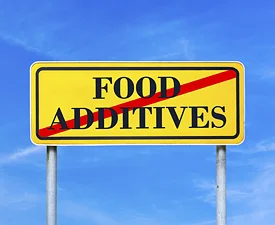Food additives prohibited