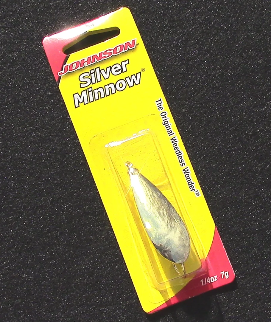johnson silver minnow spoon