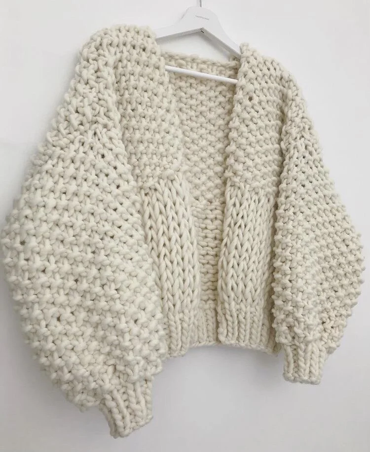 Pattern Honey Blossom Cardigan —