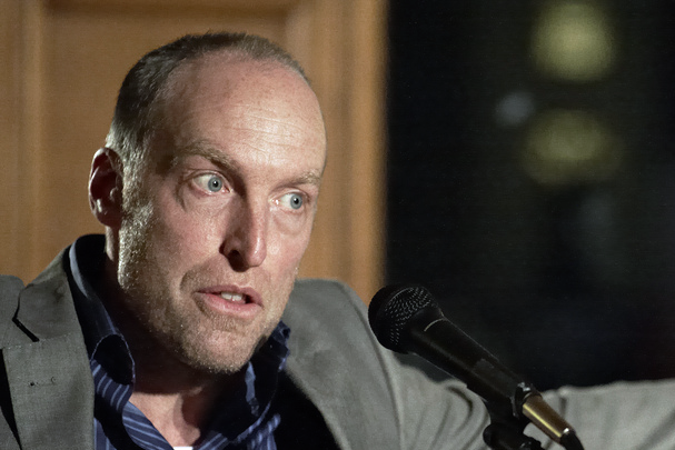 Mark Gwynne Jones performs for 'Moby Dick Unabridged'