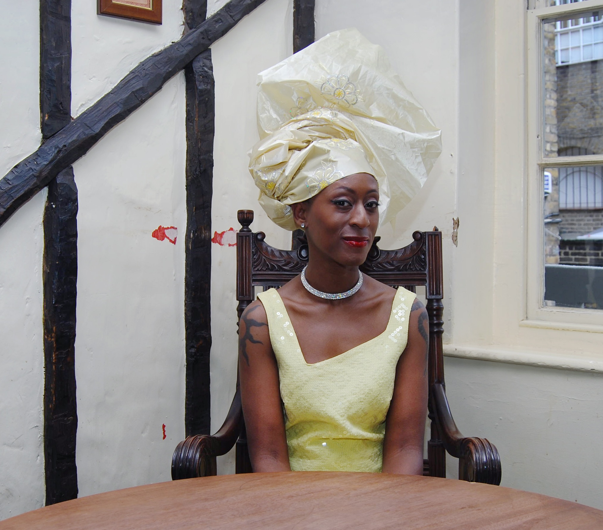 Patience Agbabi - wife of bafa - credit photo Lyndon Douglas courtesy Renaissance One.jpg