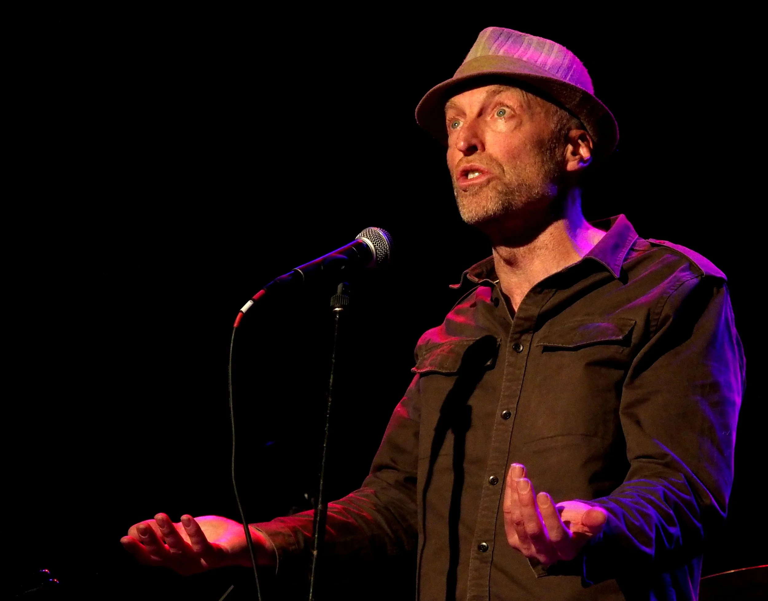 Wordplay In Wirksworth: John Agard, Mark Gwynne Jones and Rob Dimbleby at Wirksworth Festival