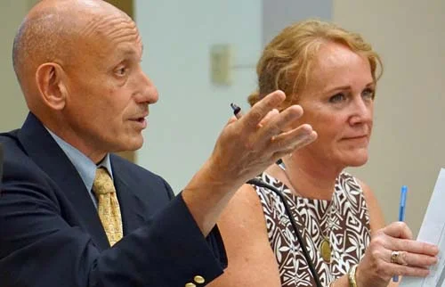 Louis DiPalma and Rebecca Boss