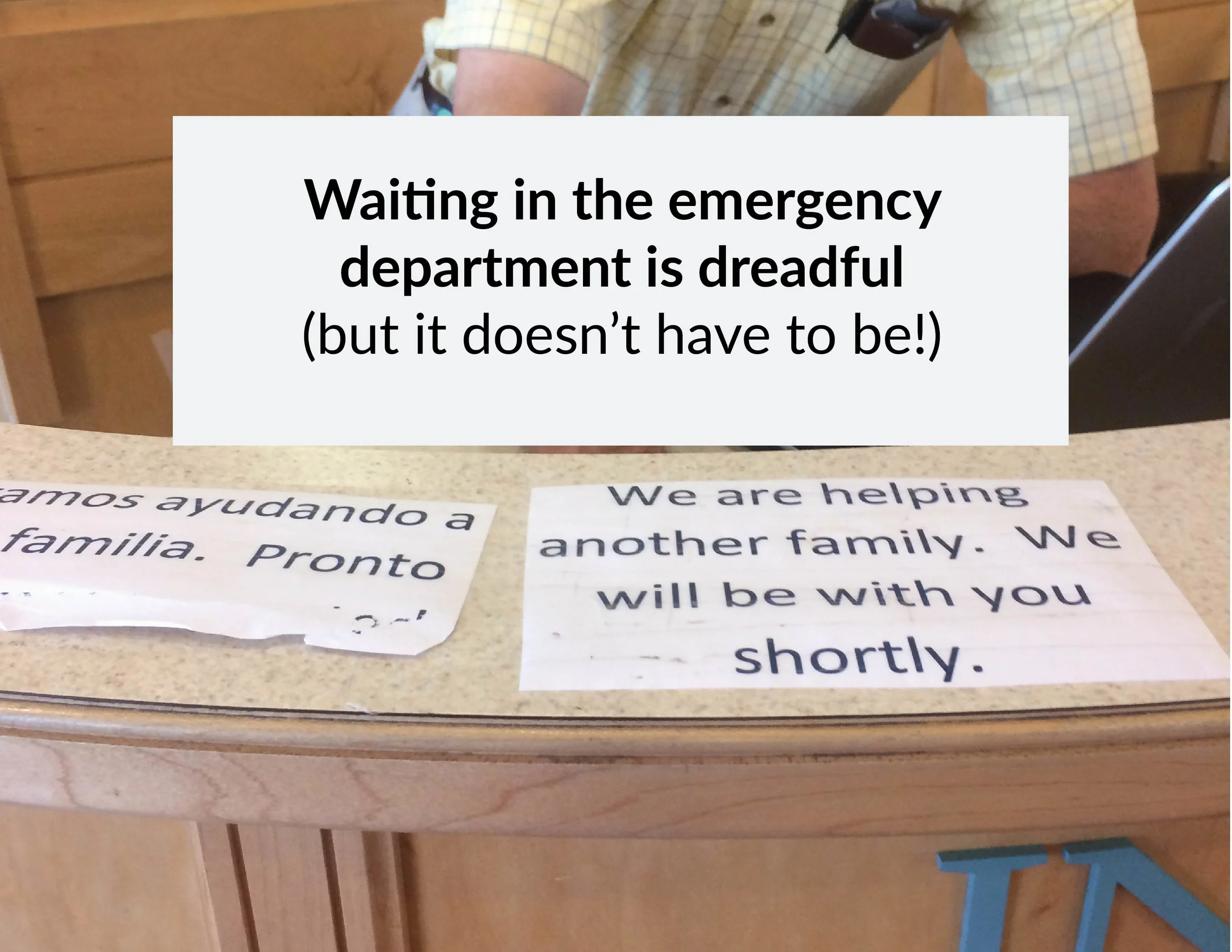 Taken at the Rhode Island Hospital Emergency Department