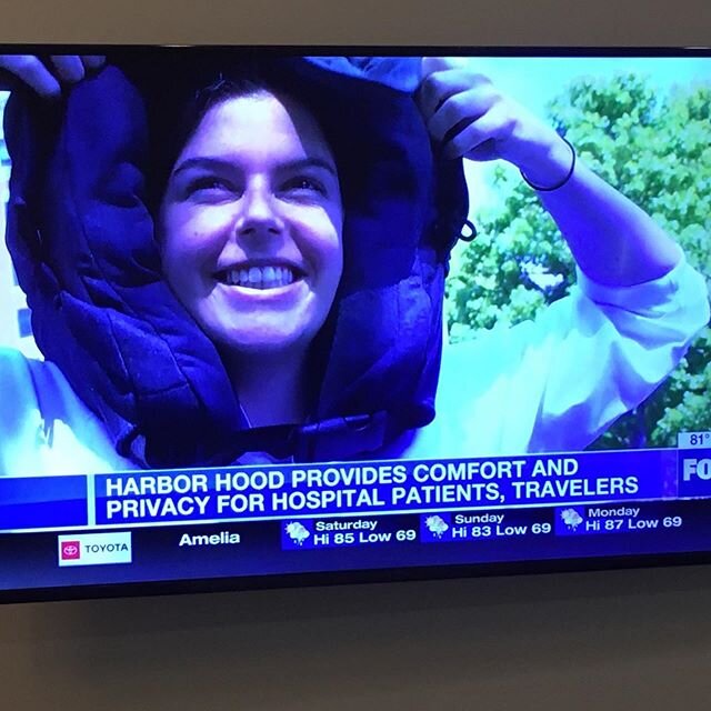 Thank you @fox19now for featuring Harbor Hood on the evening news could not be happier with the support we received! .
It comes on again at 6:45pm EST 🙂
.
#onthenews #foxnews #pillowshelp #goodsleeps #patientcare #goodrest #productdesign #healthcare