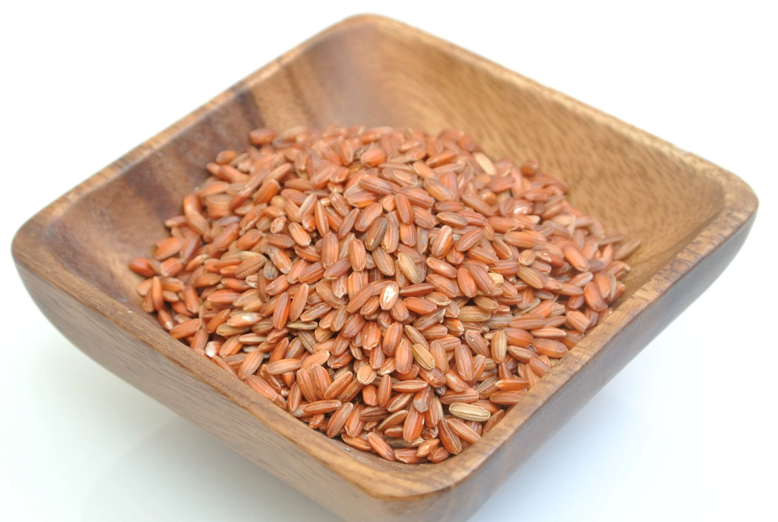 Red rice is generally unhulled or hulled rice which has more red husk. It could refer to a wild variety of rice which has a very low grain yield, some Asian countries regard it as a weed. 