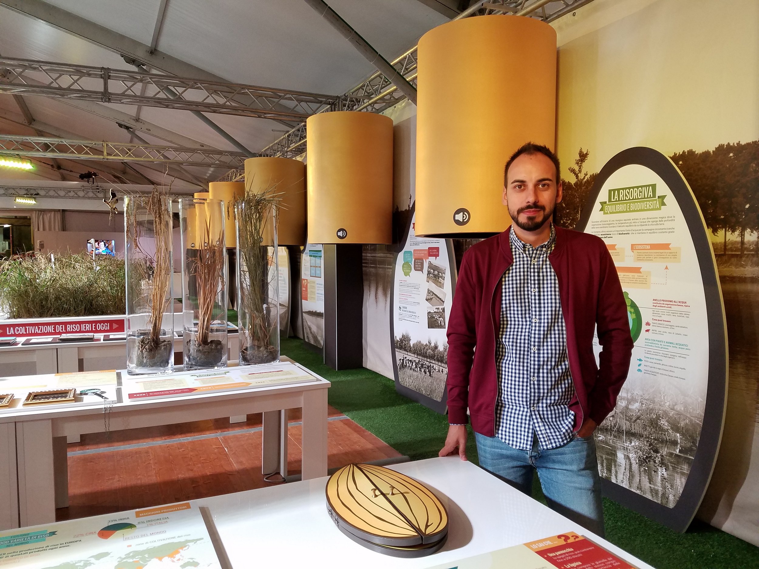 Exhibition Curator Davide Mantovani