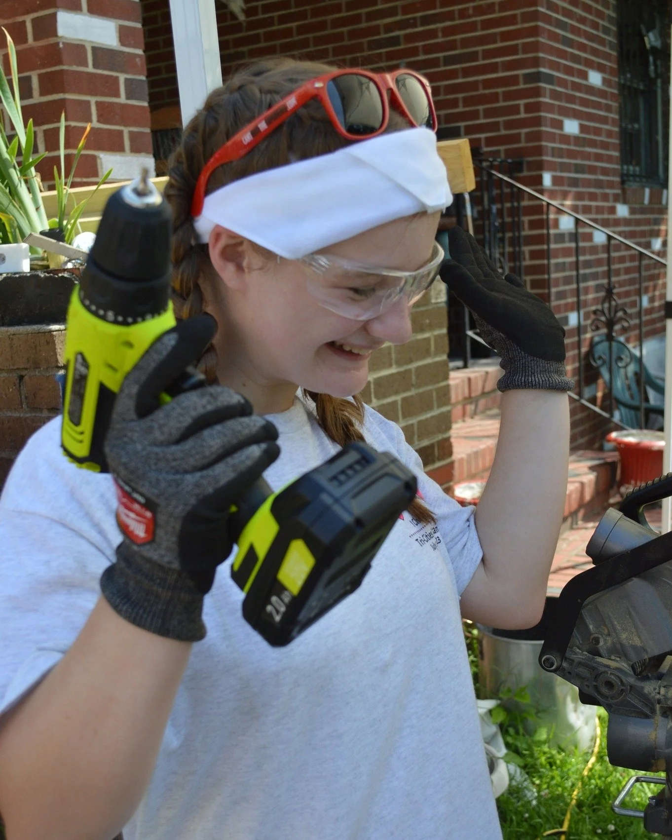 Sawdust, sweat, and service.

#TCW #WC25 #HelpIsOnTheWay