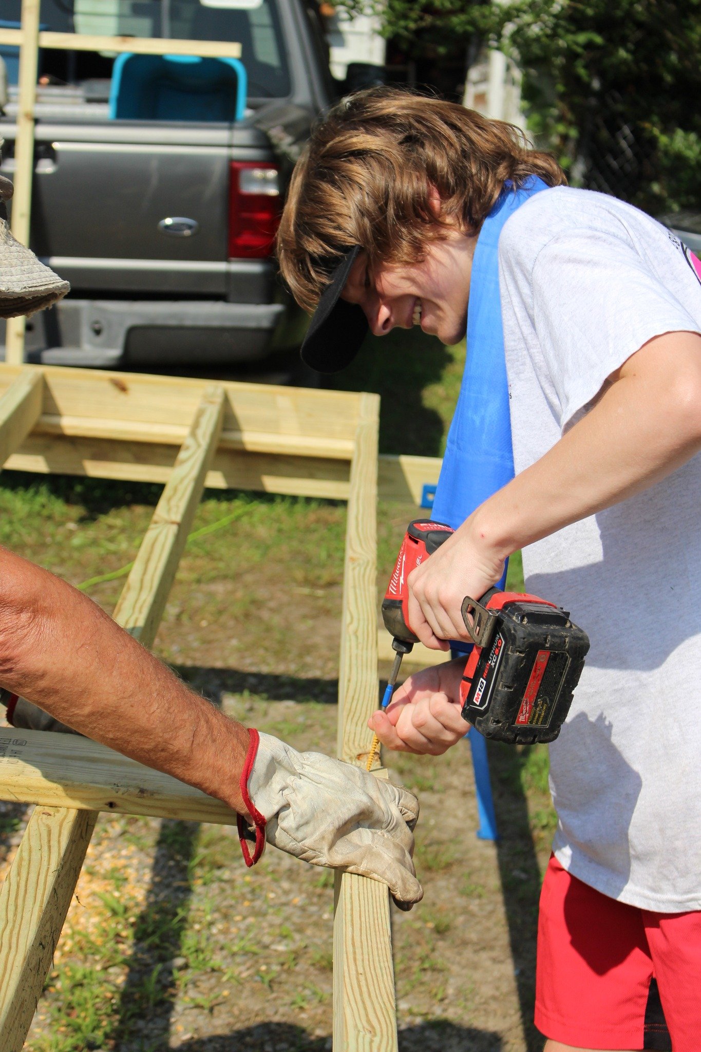 Tool in hand, heart on fire.

 #HelpIsOnTheWay #WC25 #TCW