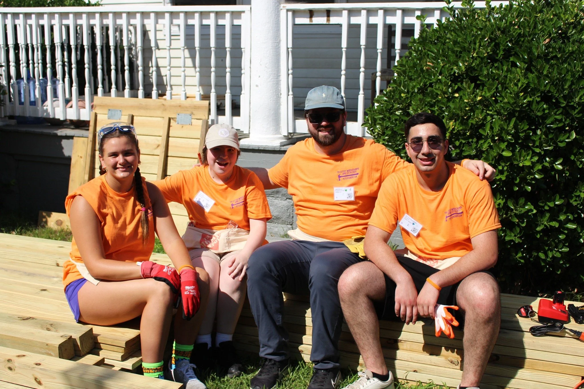 🚧 Crew 6 Shoutout! 🚧

Huge shoutout to Crew 6 for their incredible work building a brand-new ramp! 💪♿
Your hard work, teamwork, and dedication didn&rsquo;t just create a structure&mdash;it created access, safety, and independence for someone in ou