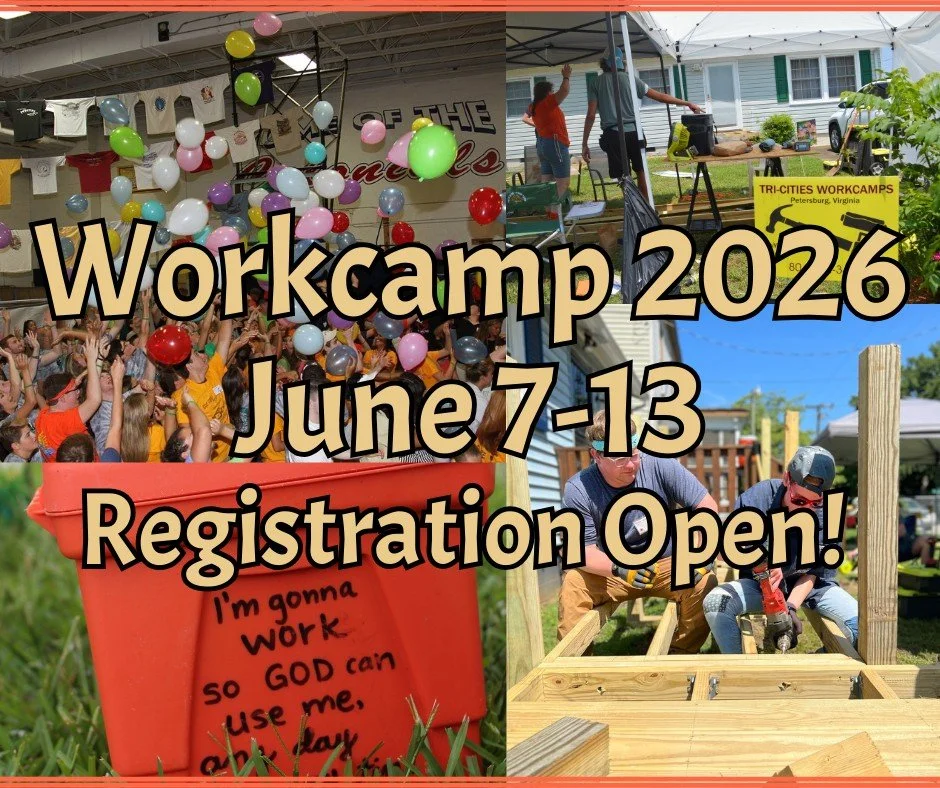 Registration for Workcamp 2026 is OPEN NOW! 🕊 Click the link below to register your group! 🔨

https://www.tcworkcamps.org/registration