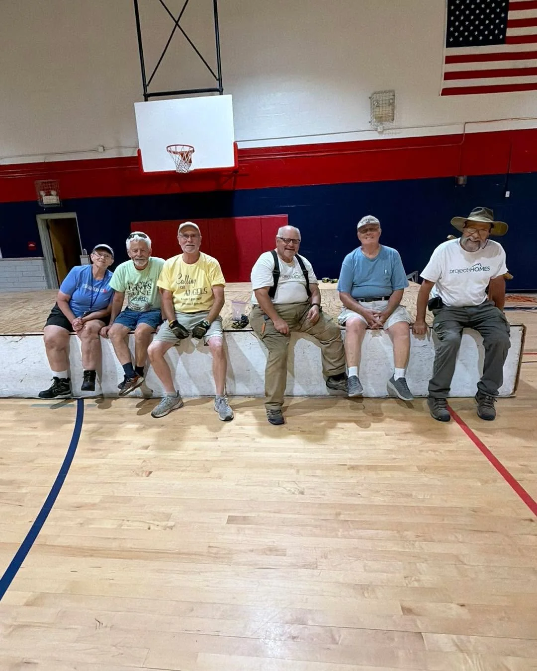 Workcamp 2026 starts in two days and our staff is working HARD getting everything ready! The stage is officially up!!!!