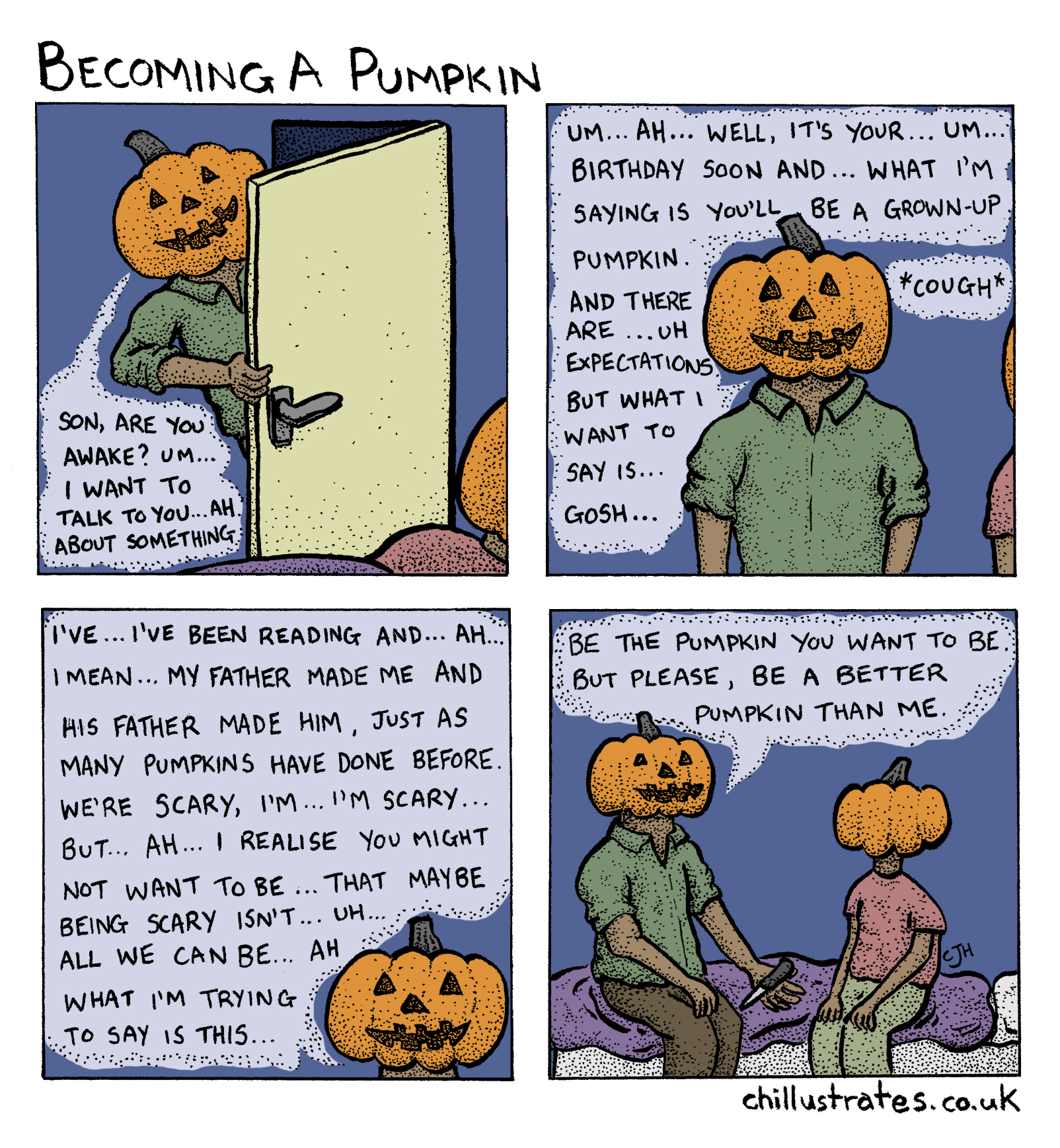 Becoming a Pumpkin