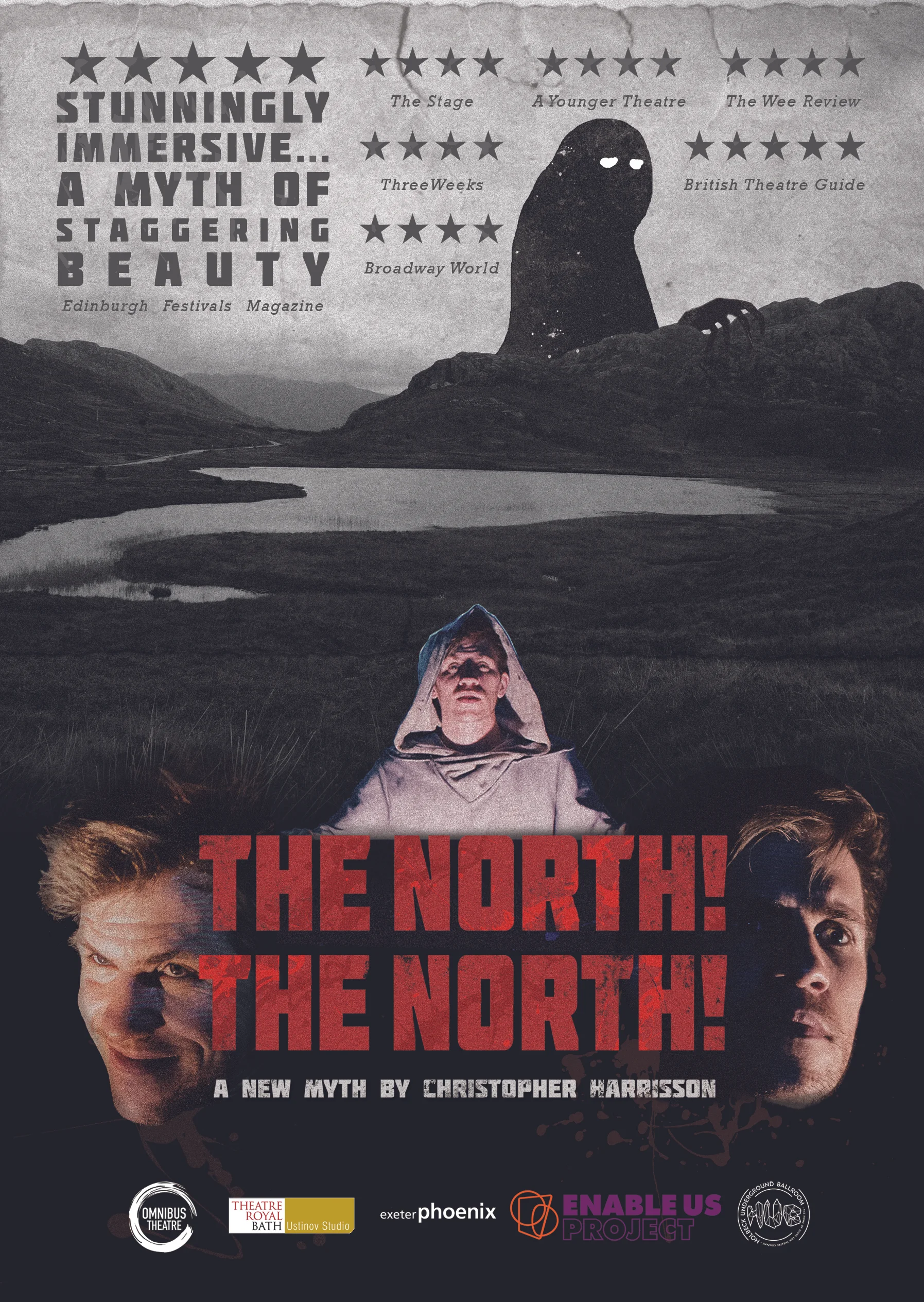 The North! The North! flyer/poster design