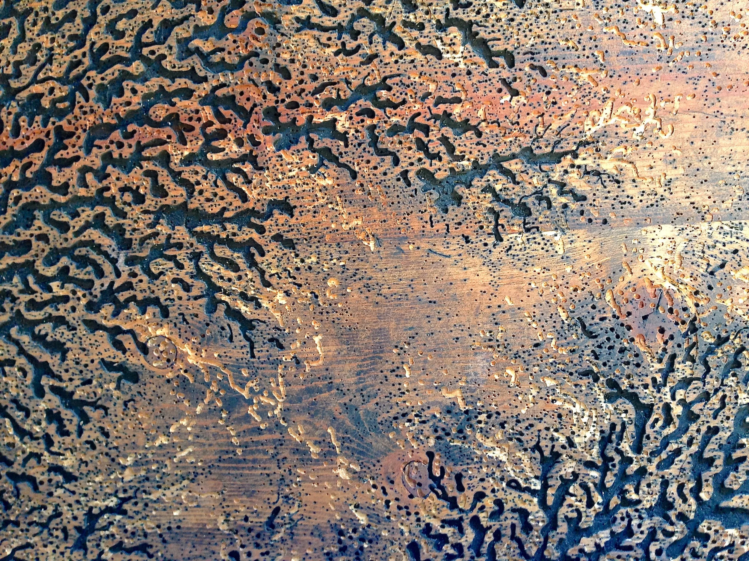 "CURRENT SPRAY #2" (detail)