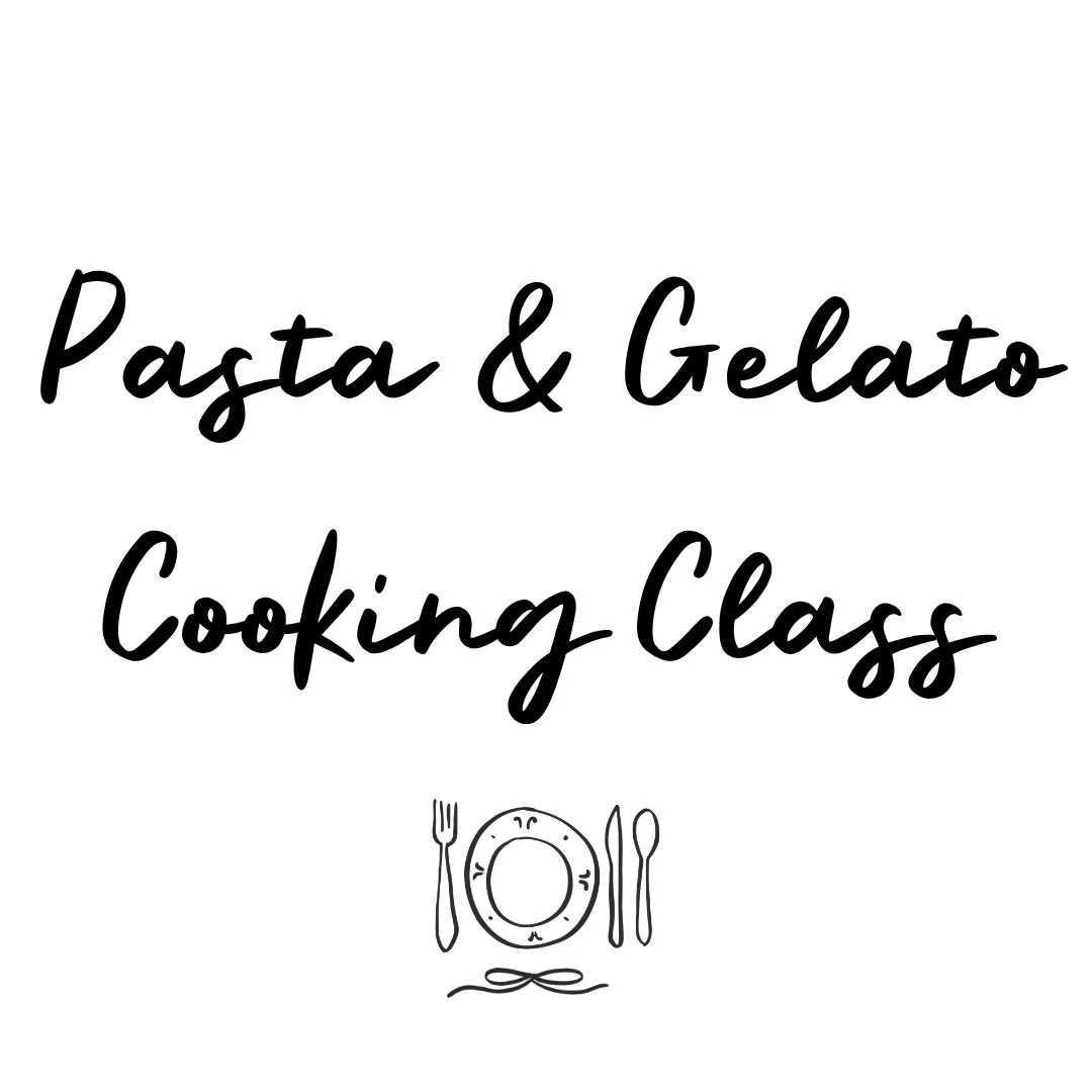 Pasta &amp; Gelato Cooking Class