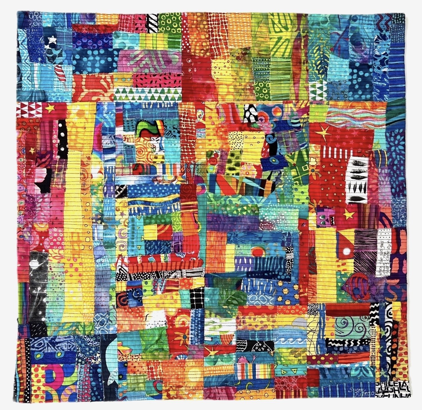 Colorful Abstract Art Quilts — Susan Rienzo Designs