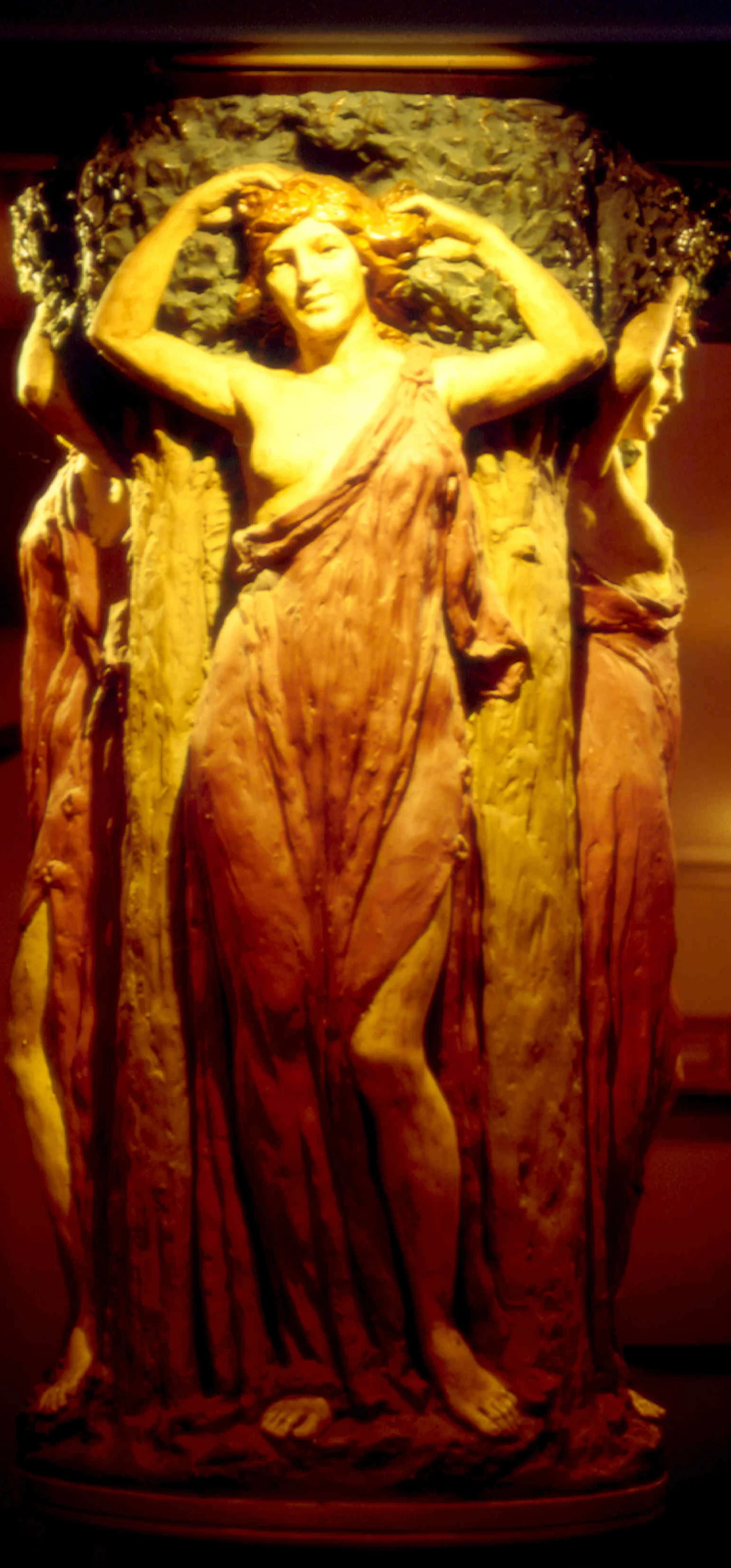 Wells Theatre Lobby statue.jpg