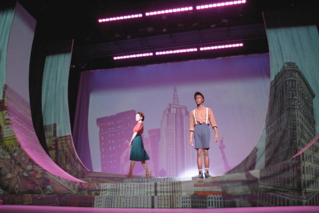 Betsy DiLellio as Ruth and Tavon Olds-Sample as Boy Granby.