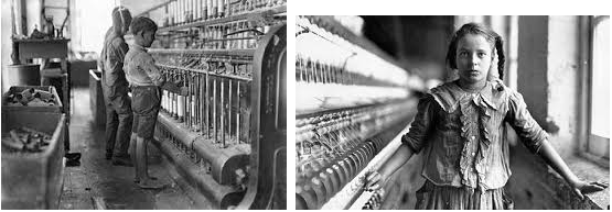 Children from families like the one above hard at work in Victorian factories.Their work was unsafe and unregulated. To take a closer look into the world of a child laborer, explore the 1842 report yourself.