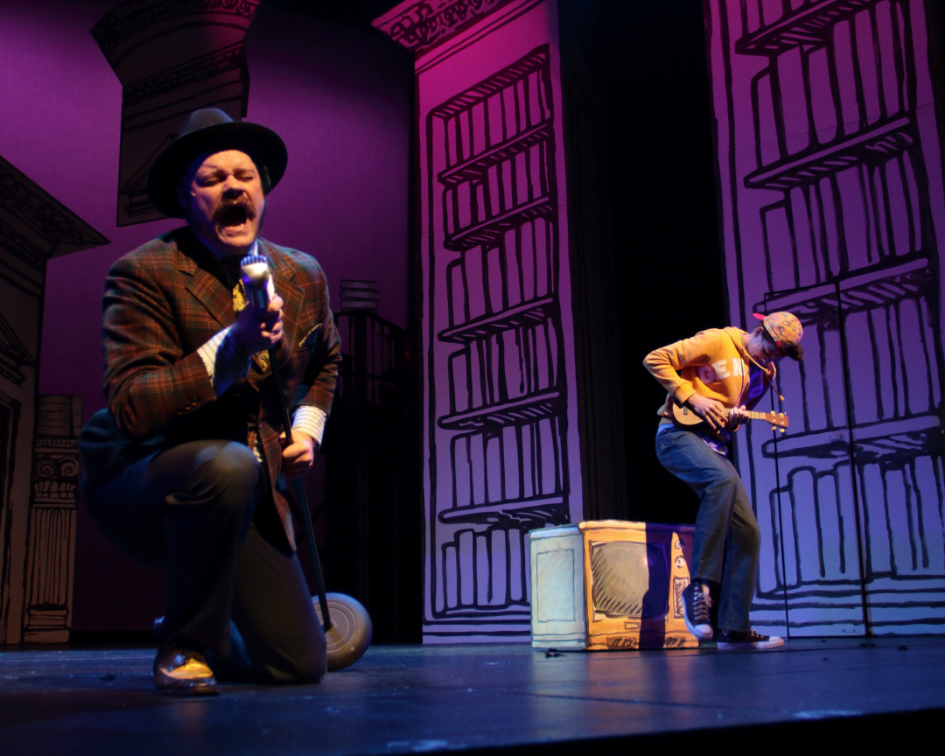 Summer camp teaching artist Ryan Clemens as Harry Wormwood in MATILDA THE MUSCIAL.