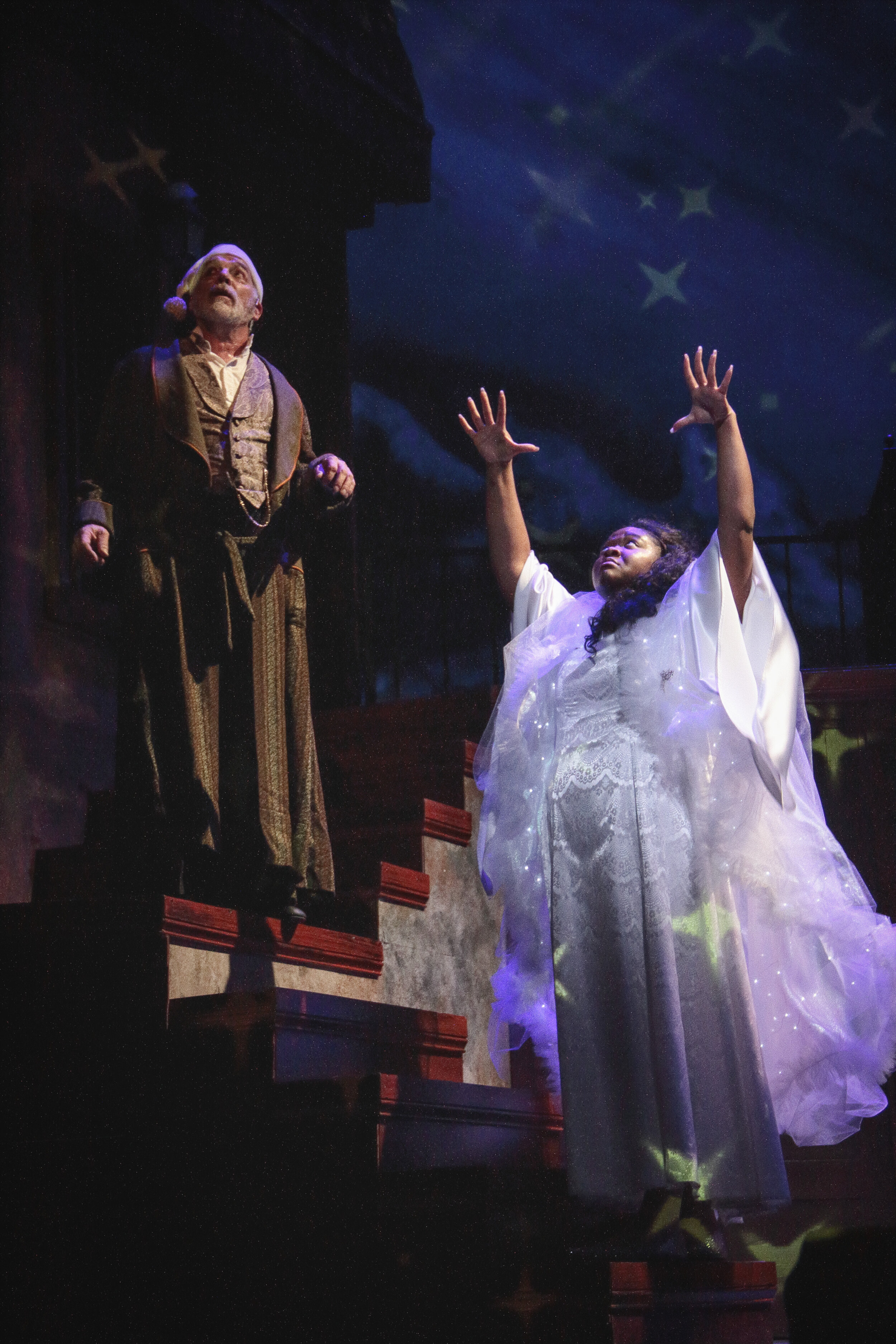 Steven Minow and Bretteney Beverly in A CHRISTMAS CAROL at Virginia Stage Company 2019. Photo by Samuel W. Flint_EDITED.jpg