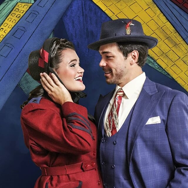 Check out these fun pics from the promo shoot for GUYS AND DOLLS with Sam Simahk and Casey Schuler last fall. #ThrowbackThursday #GuysAndDolls #vscGuys #vscDolls #WellsTheatre @caseyjshuler @soapboxsam #MyNorfolk #VirtualStage #LiveNFK #DowntownNorfo
