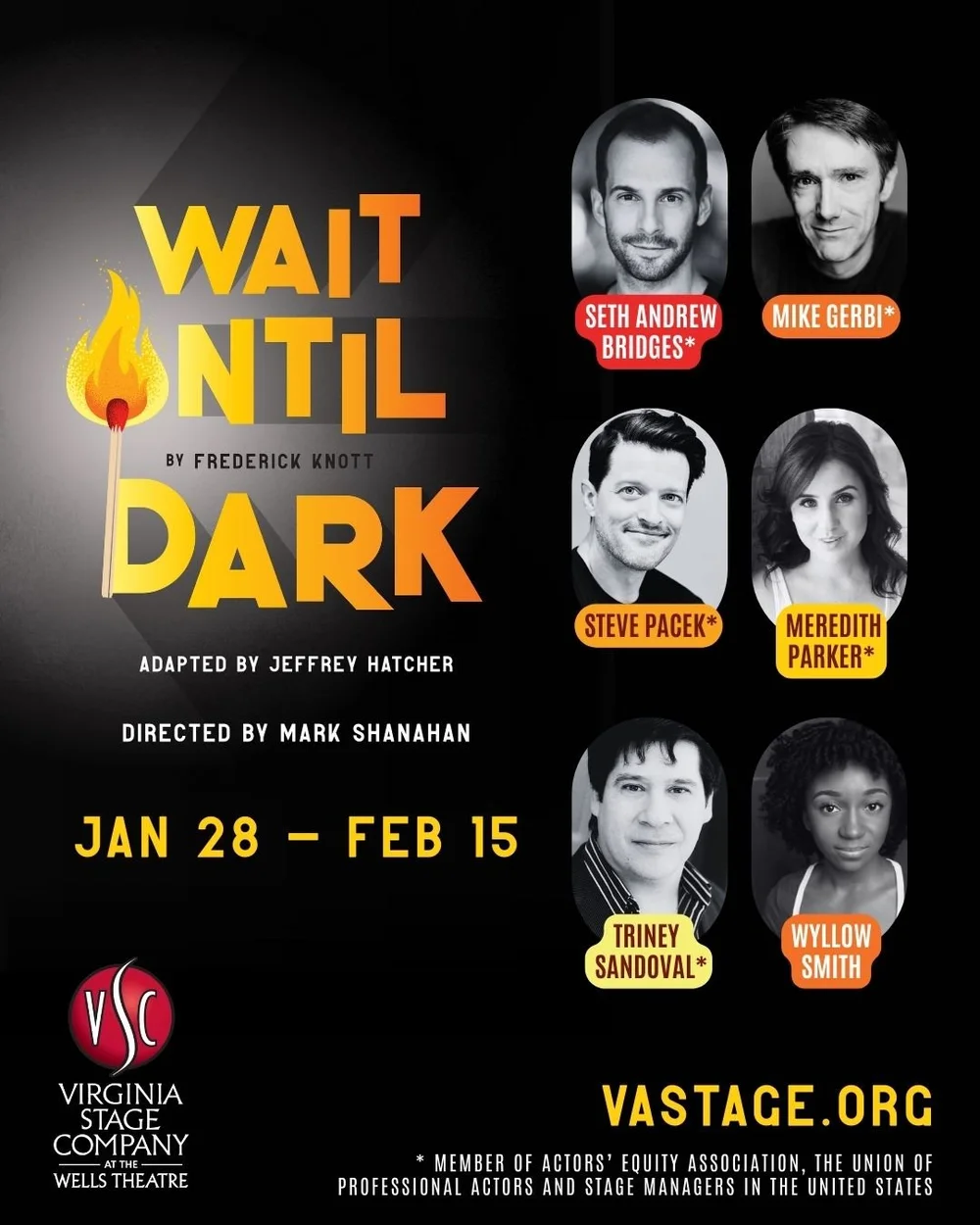 wait until dark port tobacco players Wait Until Dark — Virginia Stage Company